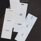 kurukynki Memo Pad - No.13 Specimen Notes