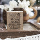 Black Milk Project "Notes in the Night" Series Rubber Stamp - Midnight Bear Cart