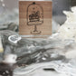 Black Milk Project "Notes in the Night" Series Rubber Stamp - Moon Slice