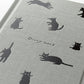 Midori Book-style Diary 2026 - Monthly Block+Weekly - Cat, Gray