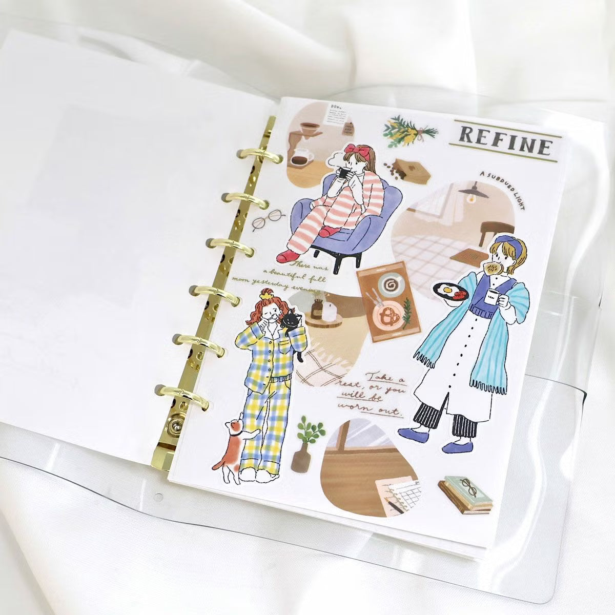 Mind Wave Amie Flake Sticker Packet - Daily Girl