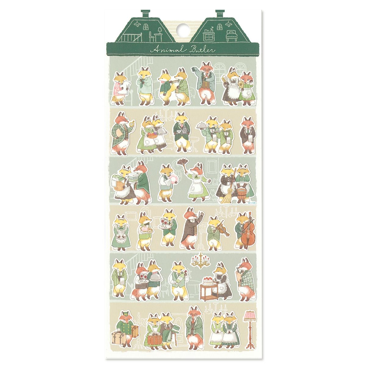 Mind Wave Animal Butler Sticker - Fox