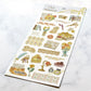Mind Wave Chic Mignon Gold Foil Sticker - stationery
