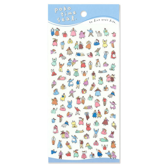 Mind Wave Poko Time Seal Sticker - People