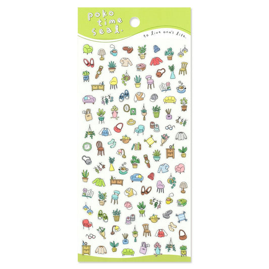 Mind Wave Poko Time Seal Sticker - Room