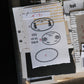 kurukynki Rubber Stamp - Loops & Lantern, No.7 The Oval Room