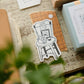 OURS On The Chair Rubber Stamp