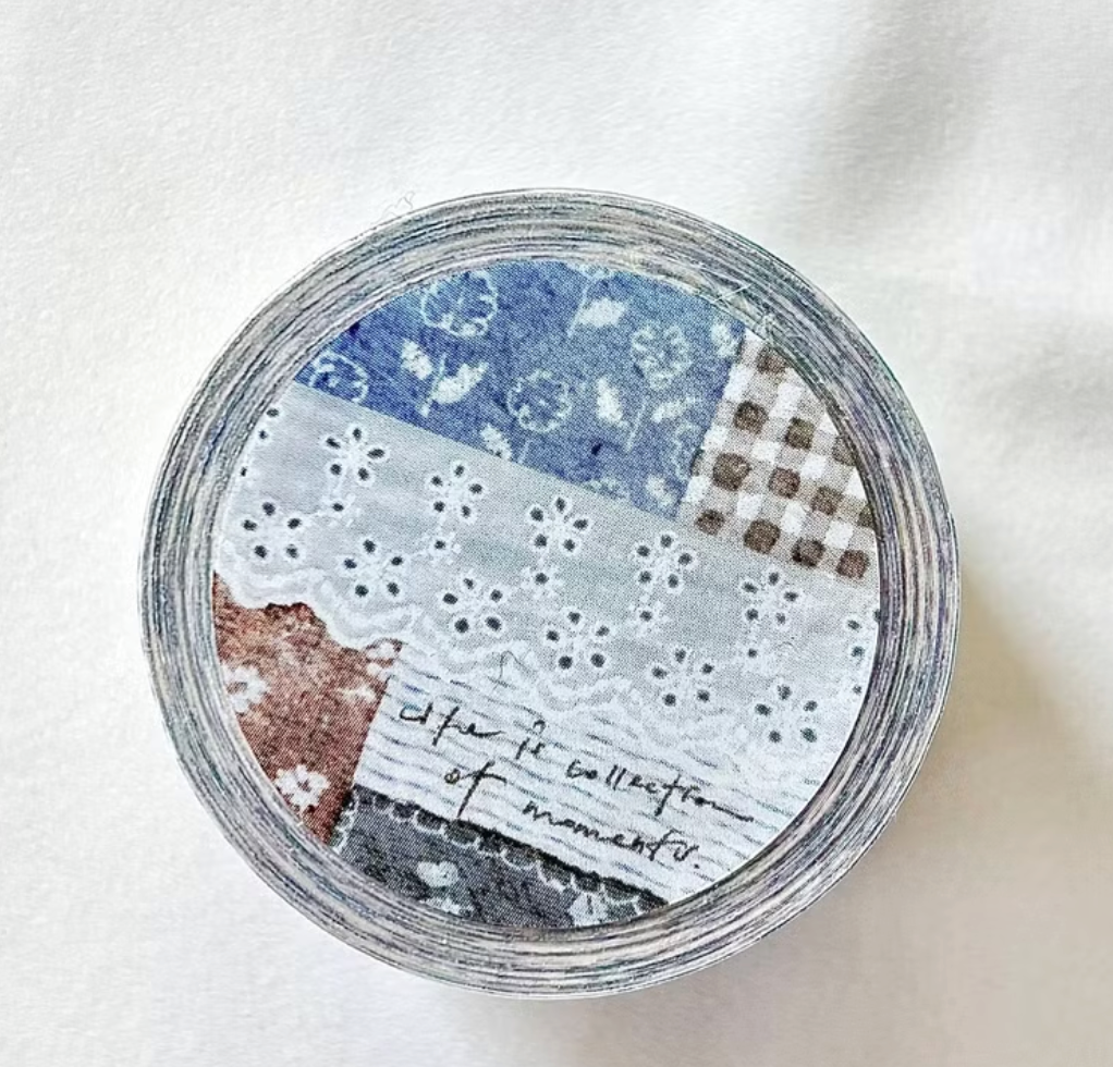 Pion Collage-style Washi Tape, 2 designs