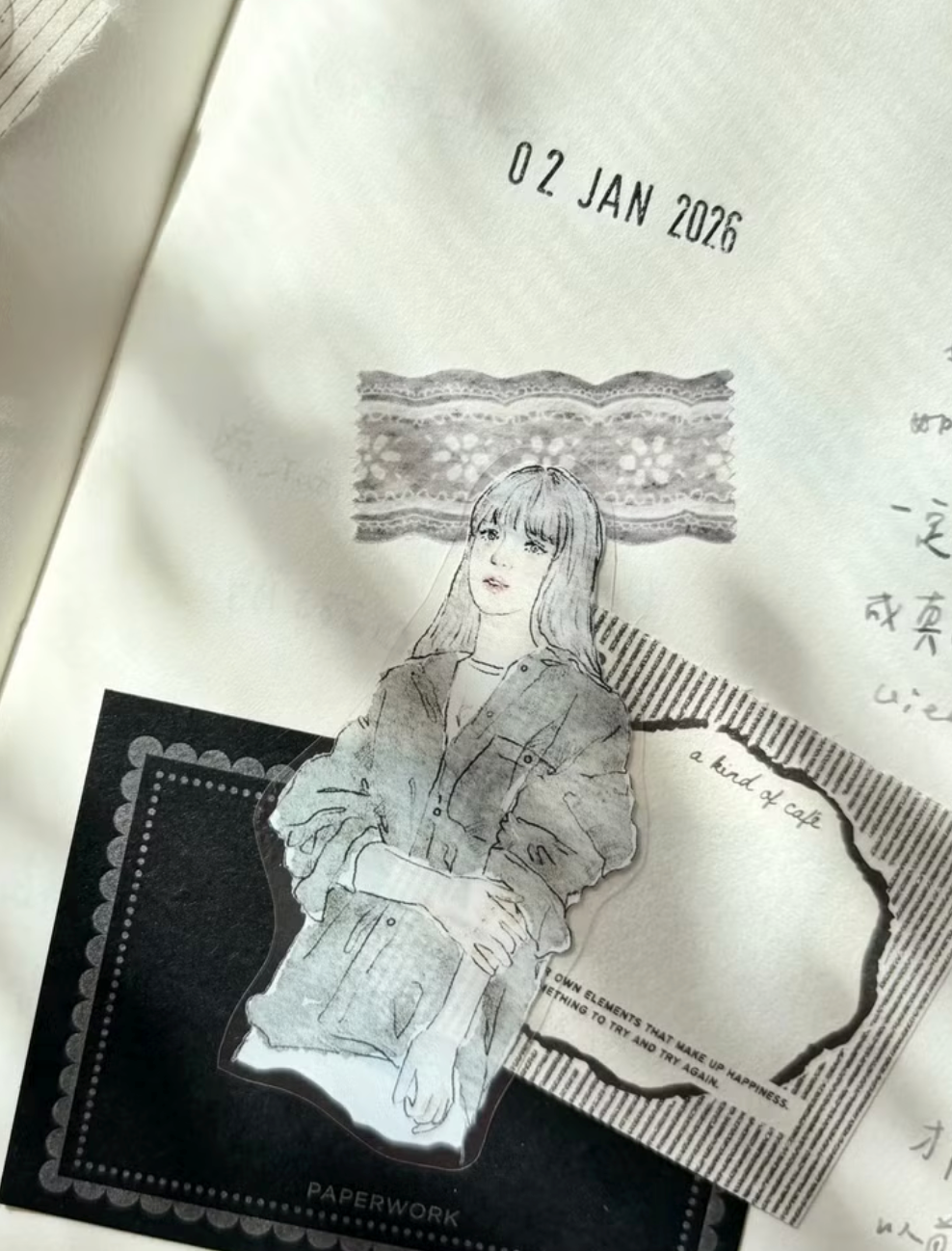 Pion Small Die-cut Washi Tape - Deco Tapes, 3 designs