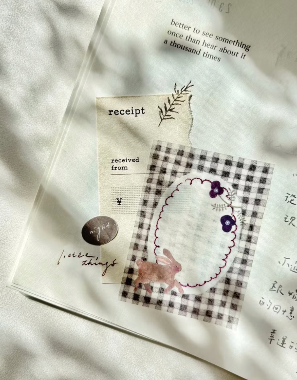 Pion Tracing Paper Tape - of the Forest