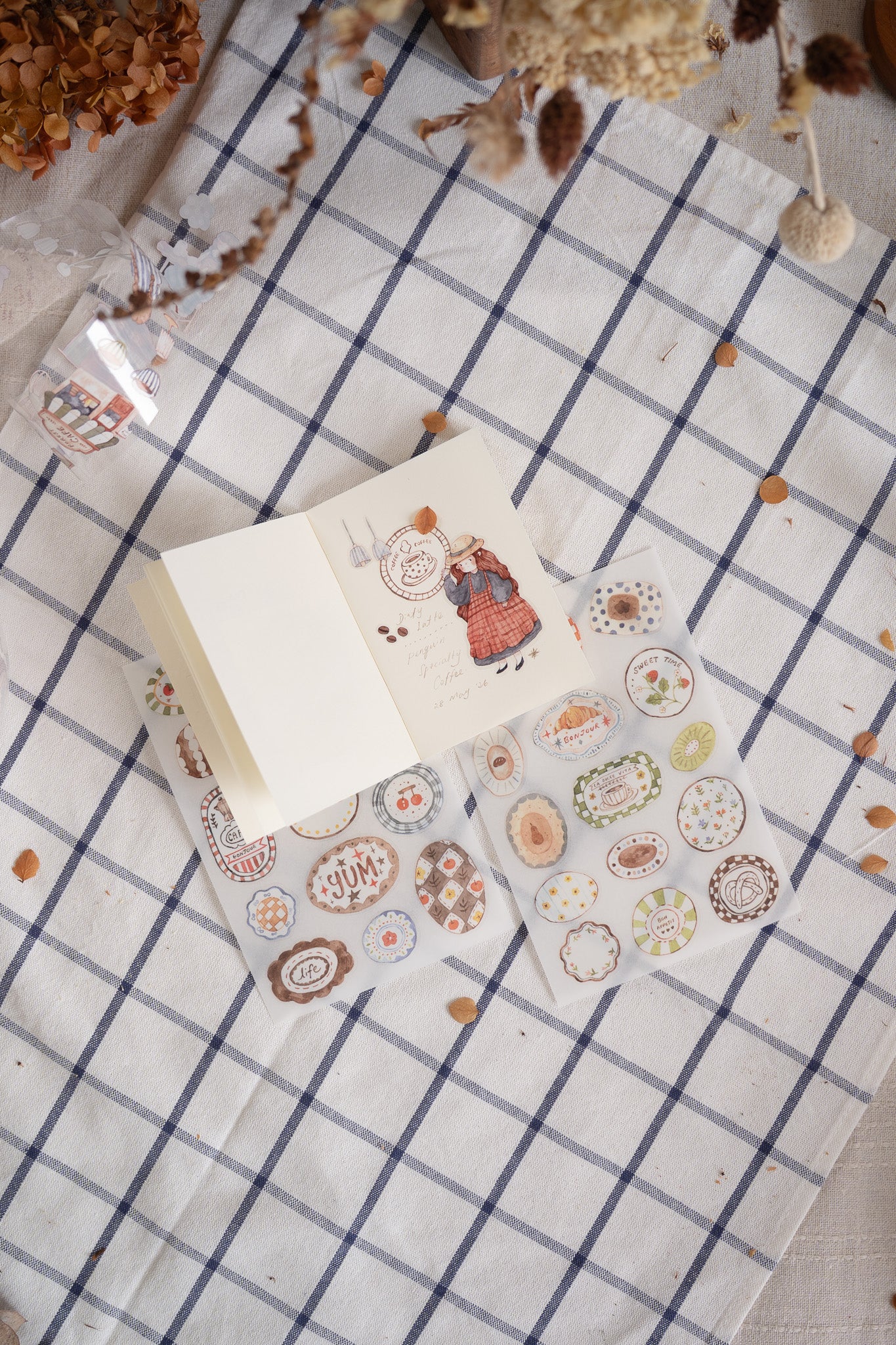 Sho Little Happiness Transfer Sticker Set - Plates