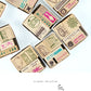 kurukynki SO RANDOM Mini Stamp Sets, 8 designs