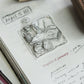 Black Milk Project "Pages of Me" Series Rubber Stamp - Scribbles