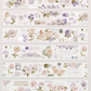 Freckles Tea Vol.4 Spring Flowers Washi/PET Tape