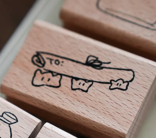 Yamadoro Rubber Stamp - Kamihaku Collab Special Edition, 5 designs