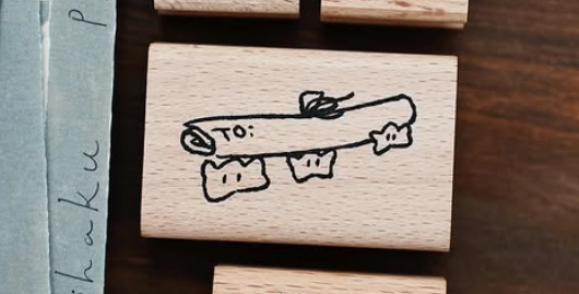 Yamadoro Rubber Stamp - Kamihaku Collab Special Edition, 5 designs