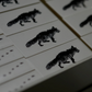 YOHAKU Rubber Stamp - Fox (S-127)