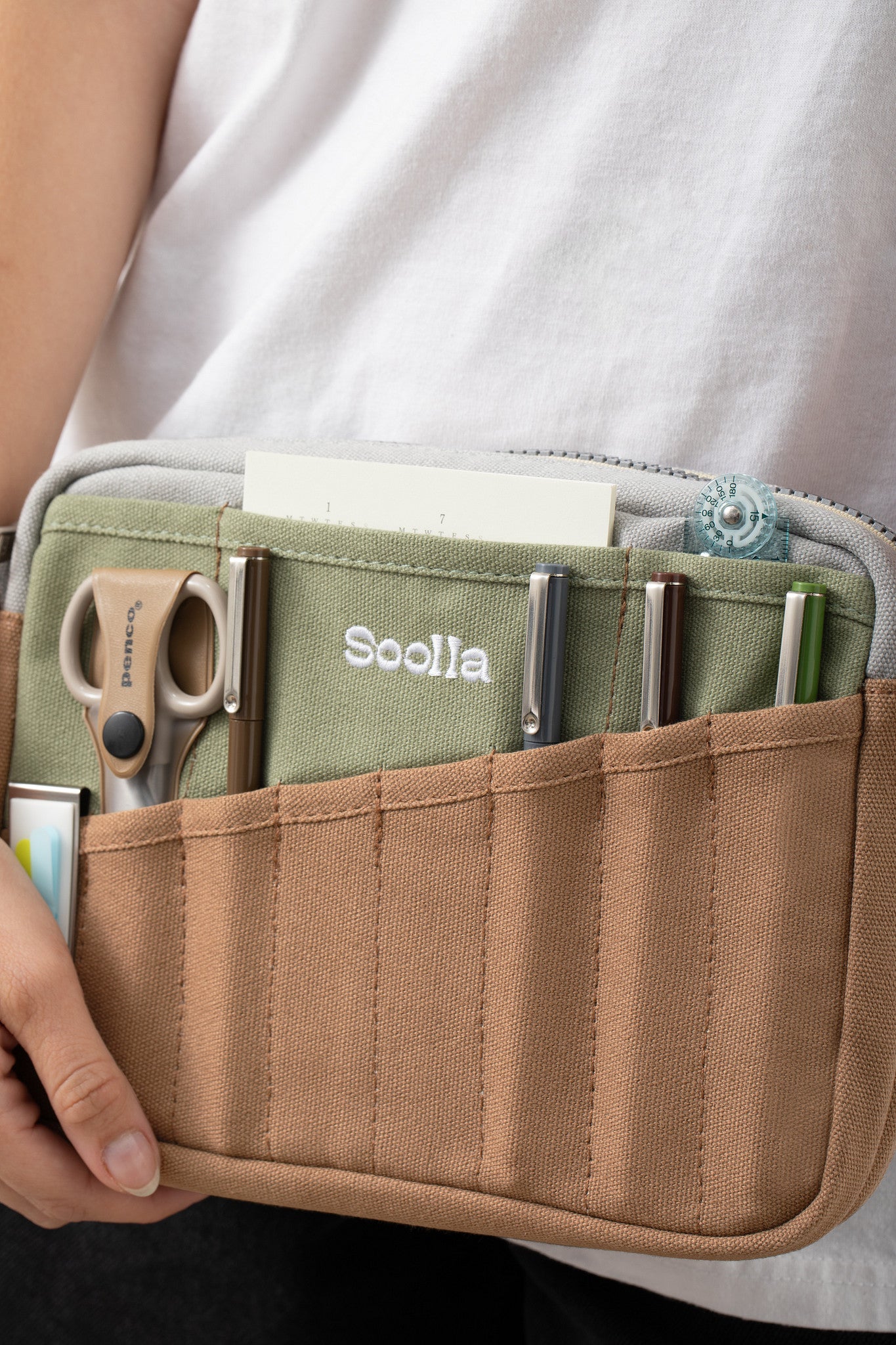 Soolla Studio Stationery Pouch - Good Earth