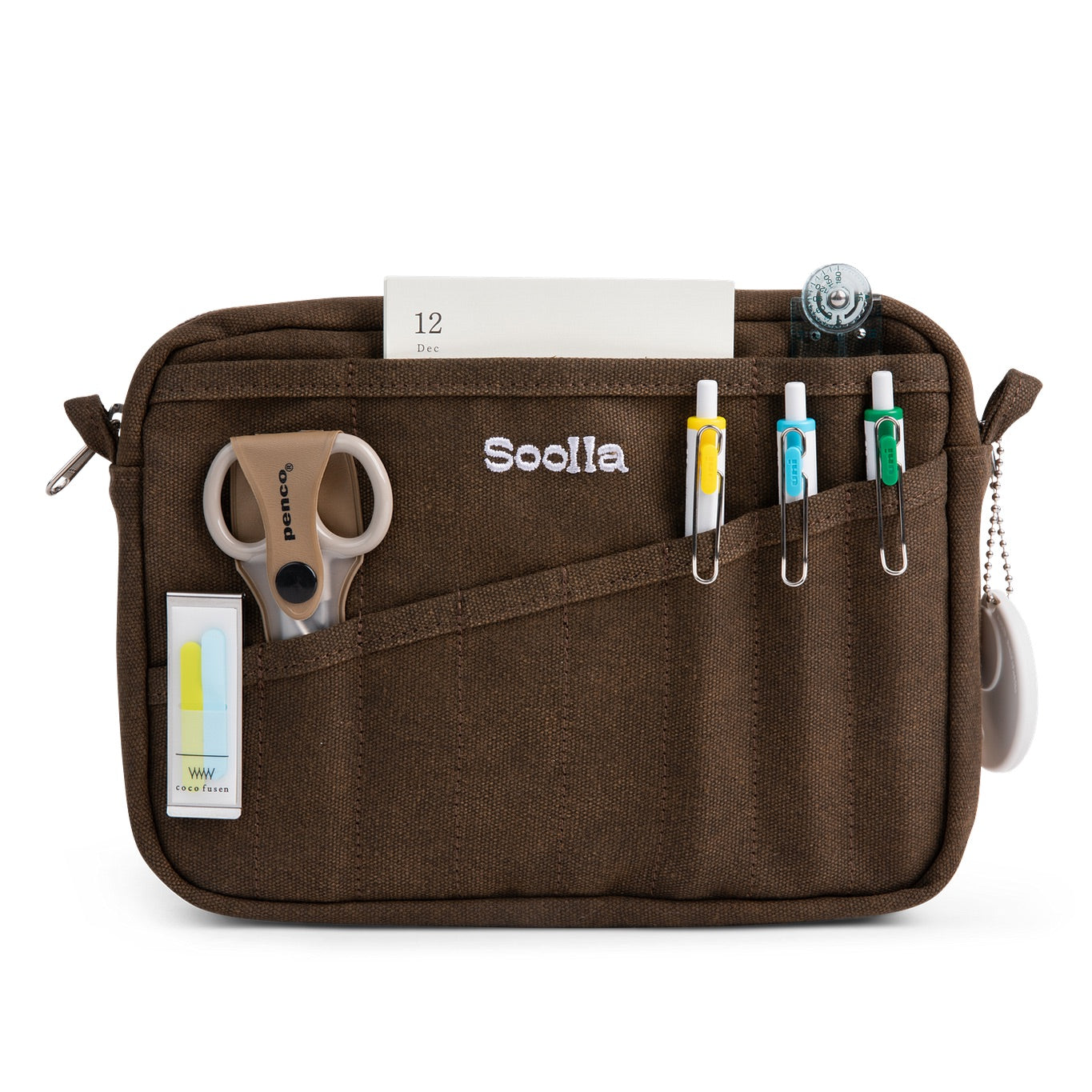 Soolla Studio Stationery Pouch -  Graphite