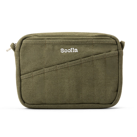 Soolla Studio Stationery Pouch -  Deep Forest Green