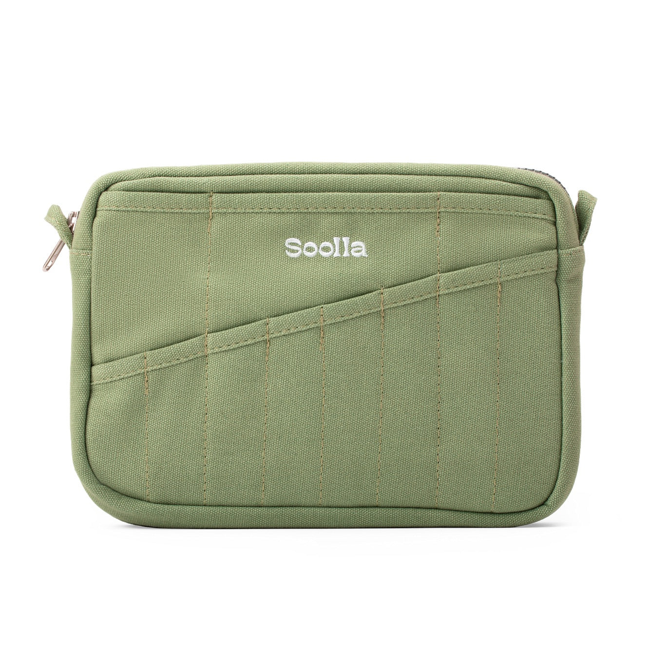 Soolla Studio Stationery Pouch -  Ganja Green