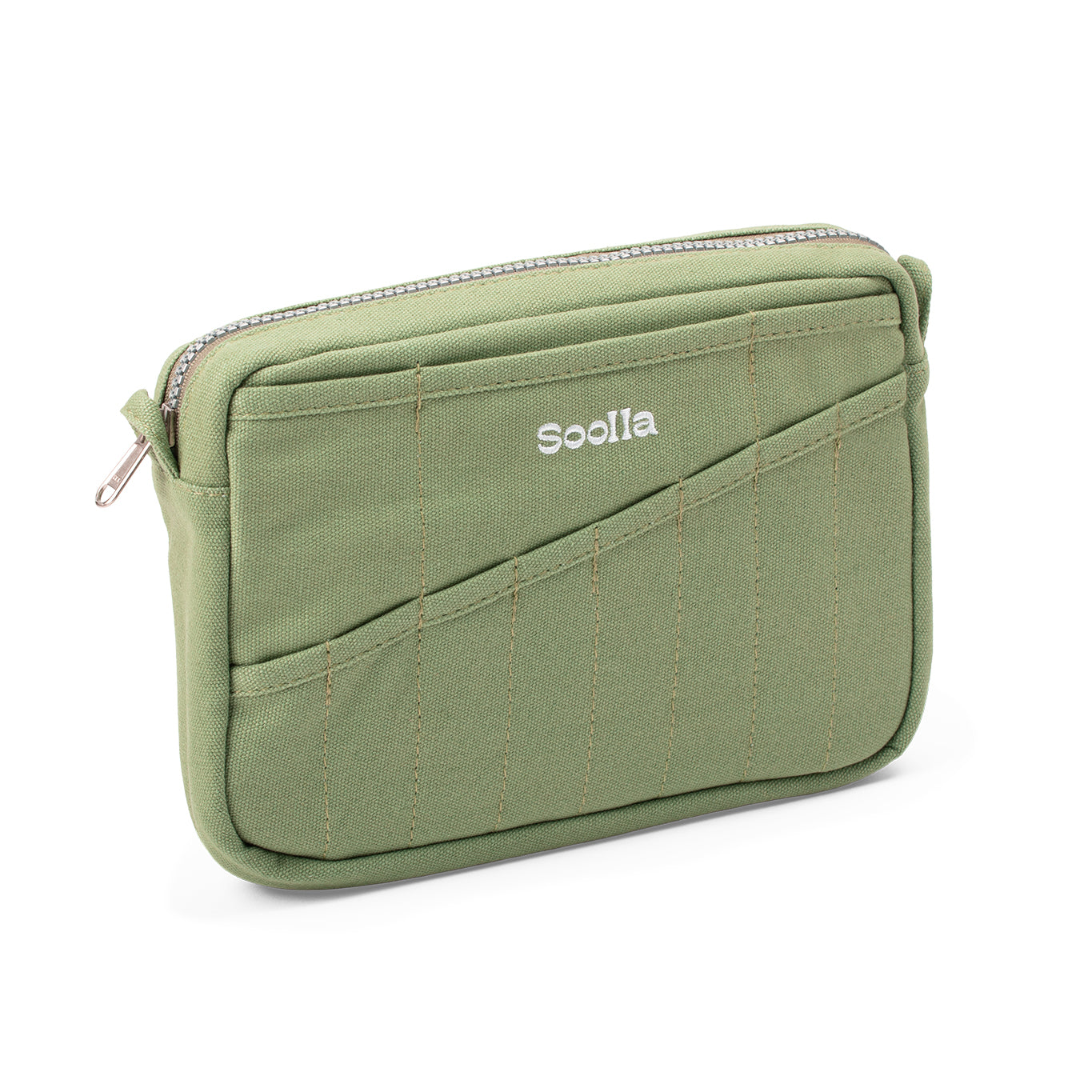 Soolla Studio Stationery Pouch -  Ganja Green