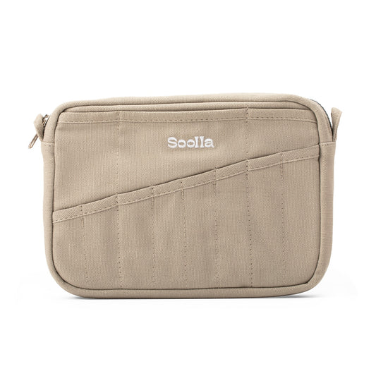 Soolla Studio Stationery Pouch -  Graphite