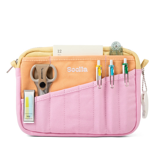 Soolla Studio Stationery Pouch -  Becca Sands Edition
