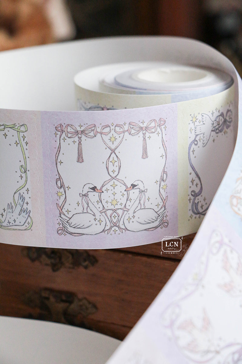 LCN Design Studio They Fly Peel-and-stick Memo Roll