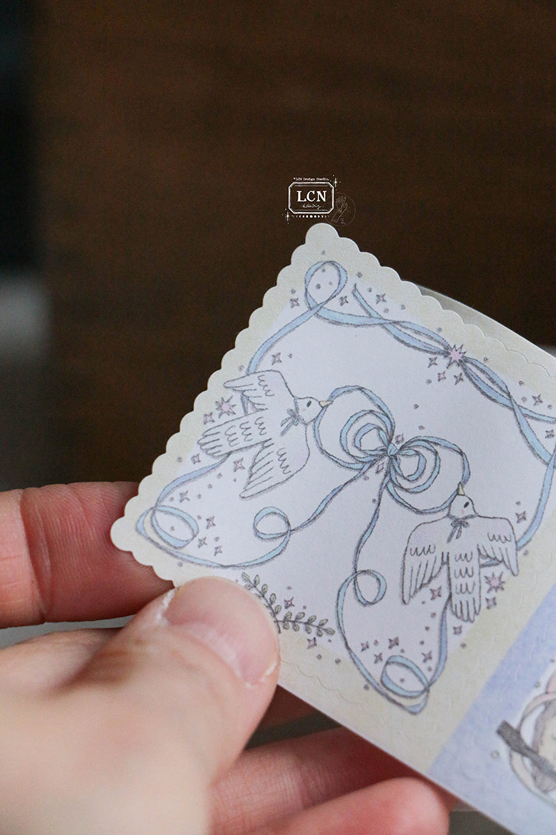 LCN Design Studio They Fly Peel-and-stick Memo Roll