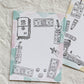 LCN Design Studio Rubber Stamp -Travel, 4 Designs