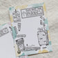 LCN Design Studio Rubber Stamp -Travel, 4 Designs