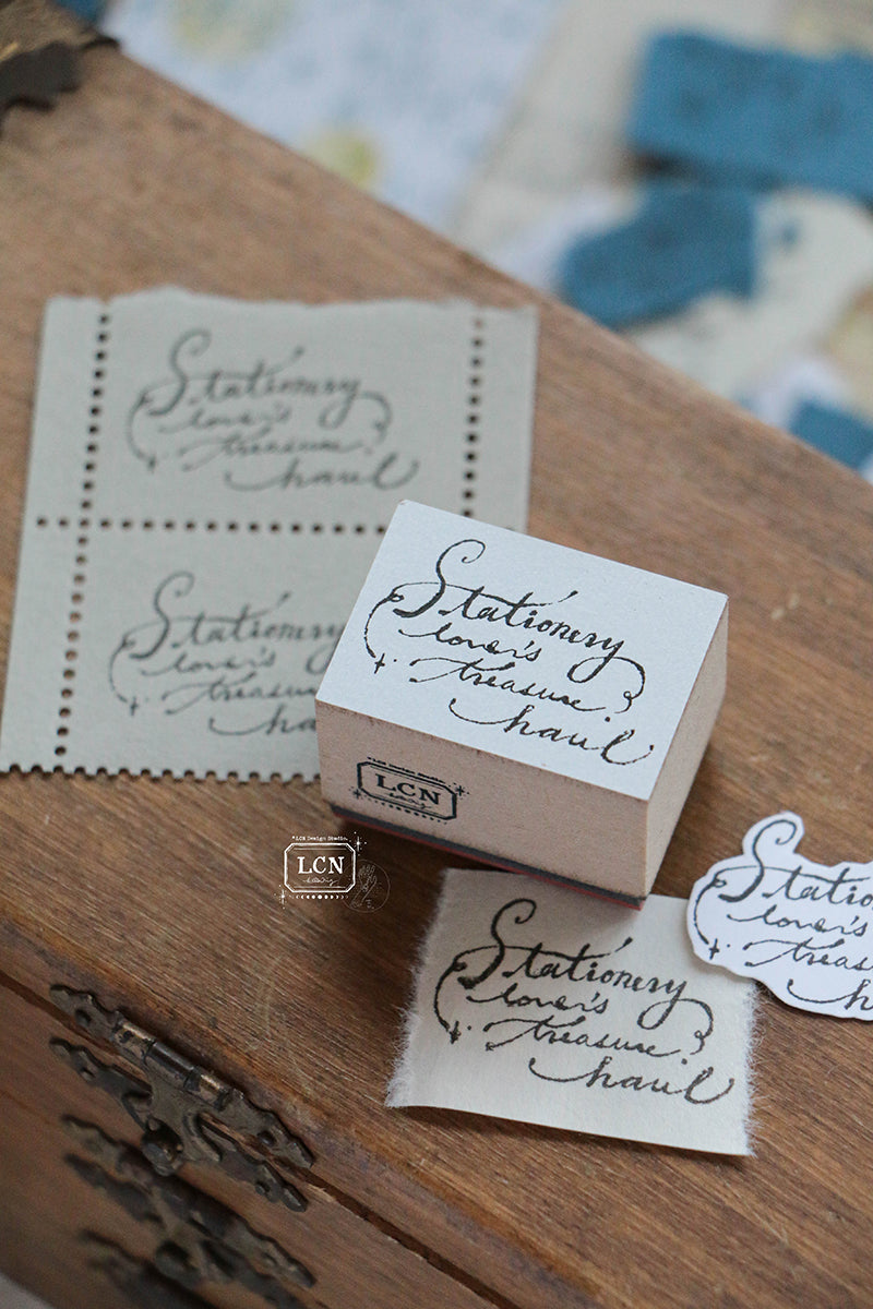 LCN Design Studio Rubber Stamp - Treasure Haul