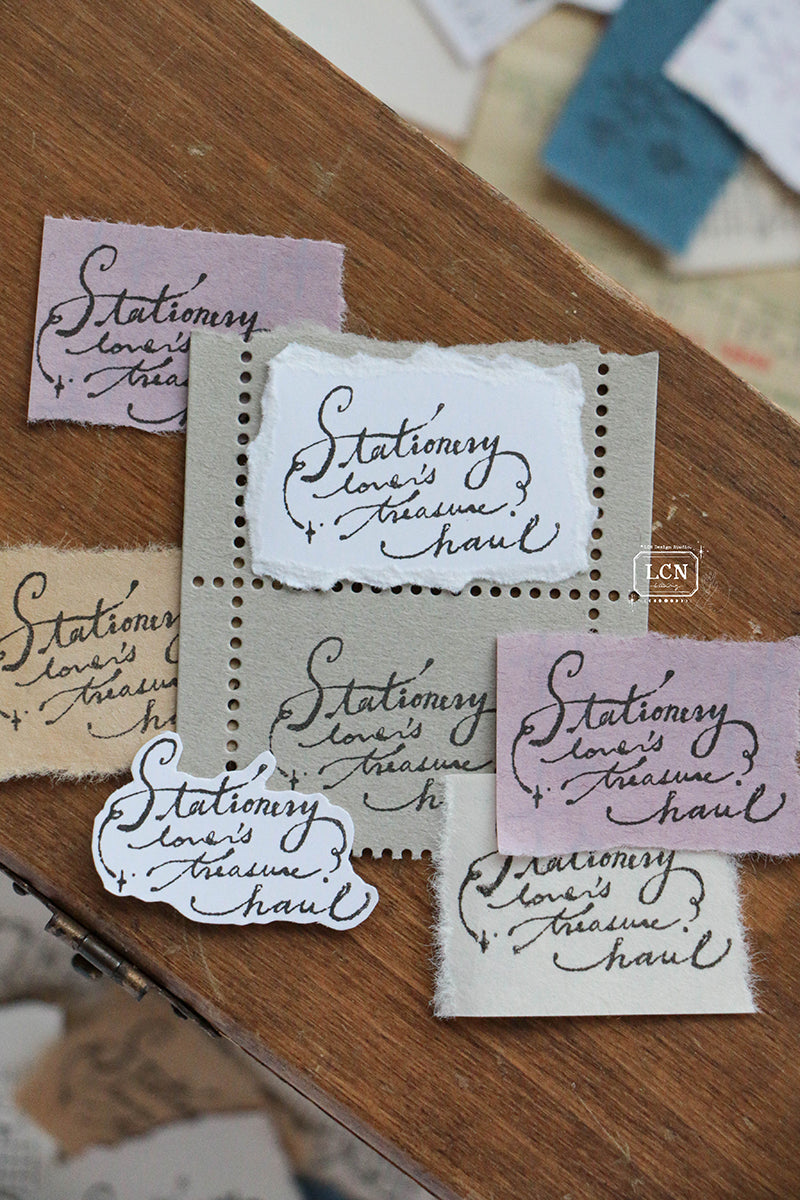 LCN Design Studio Rubber Stamp - Treasure Haul