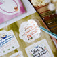 Teayou Frame Stickers Notepad - Seasonal Tea Party