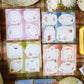 Teayou Frame Stickers Notepad - Seasonal Tea Party