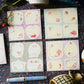 Teayou Frame Stickers Notepad - Reading Sleeping