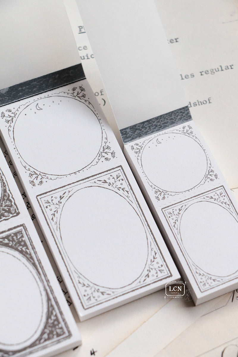 LCN Design Studio Note Pad - Vintage Photo Frame, 2 designs