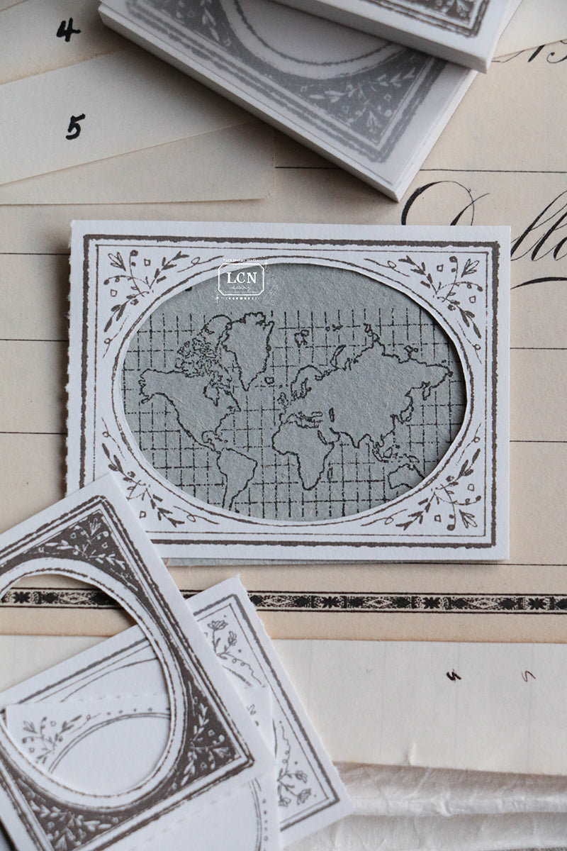 LCN Design Studio Note Pad - Vintage Photo Frame, 2 designs