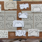 LCN Design Studio Rubber Stamp - Weather Stamp Set