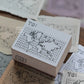 LCN Design Studio Rubber Stamp - World Map