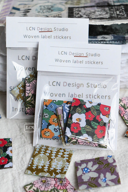 LCN Design Studio Woven Label Sticker Set
