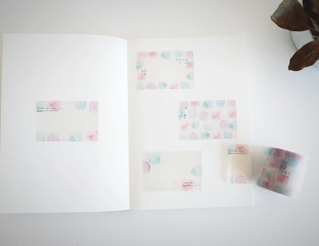 YOHAKU Tracing Roll Sticky Notes - Palette (R-003)