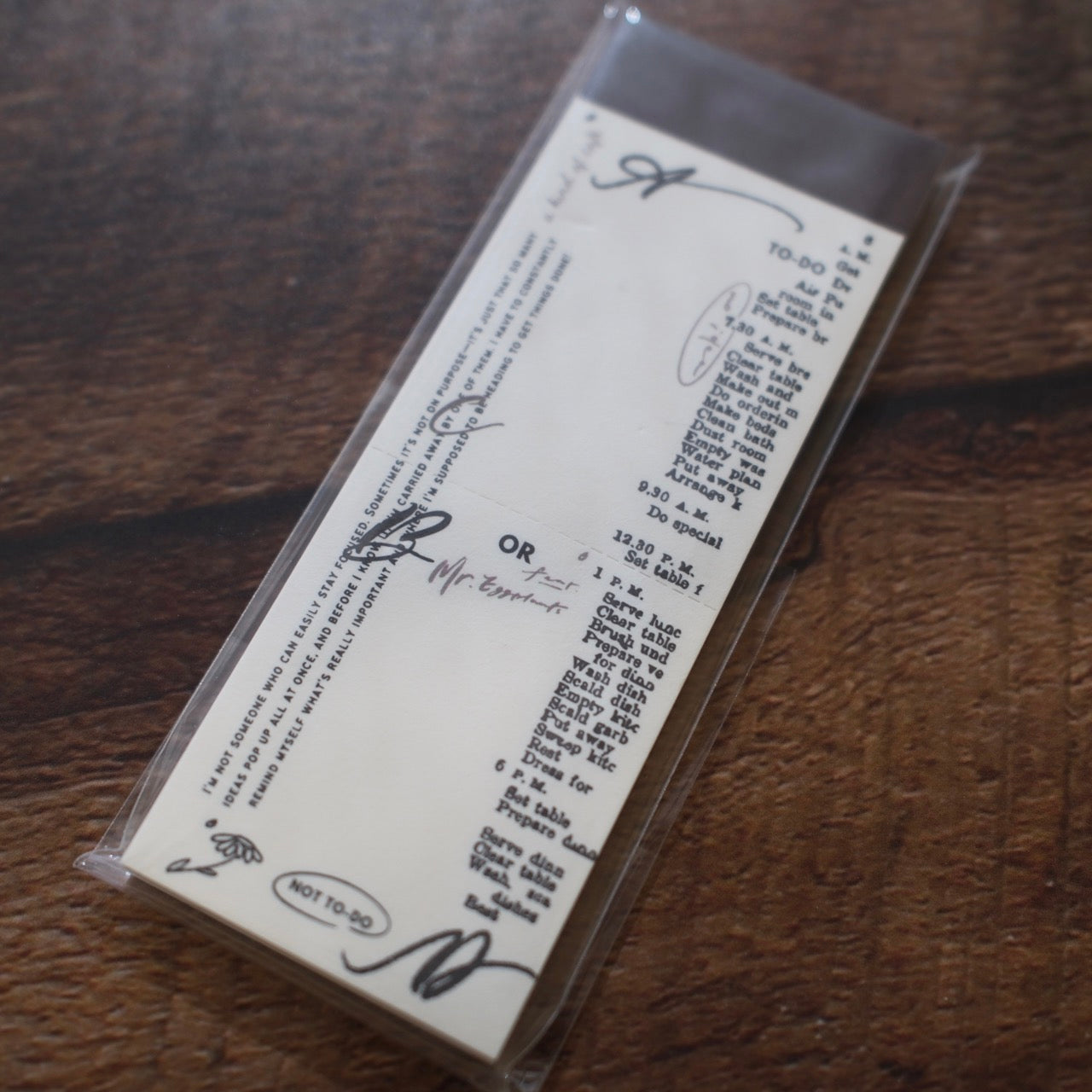 a kind of café Perforated Note Pad - Between Days, ft. Mr. Eggplants