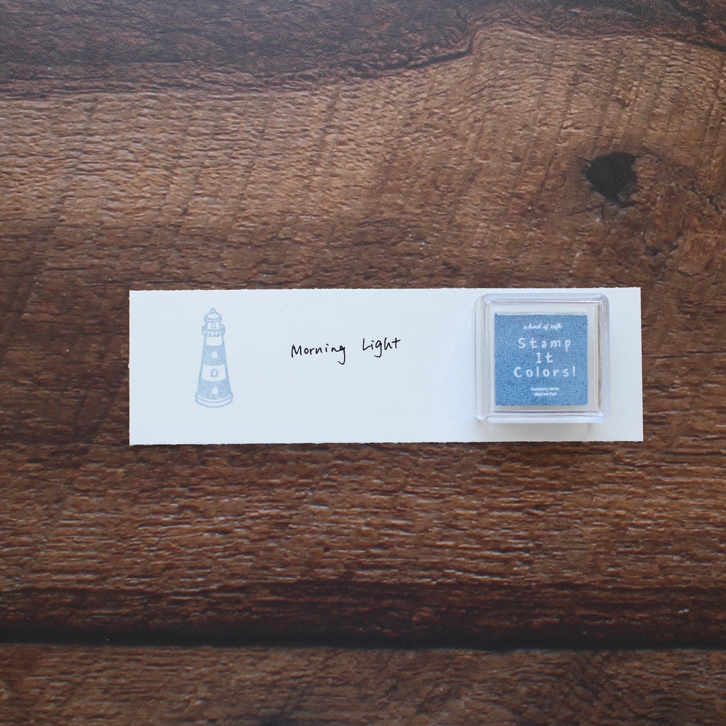 a kind of café Stamp It Colors Mini Ink Pad - Summer Blue Colors