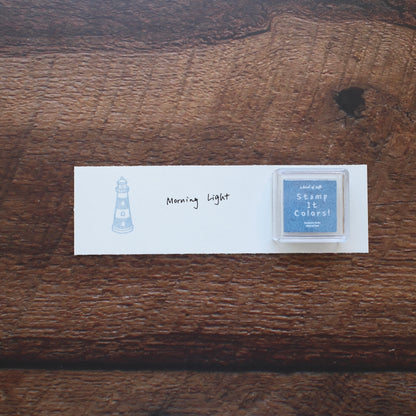 a kind of café Stamp It Colors Mini Ink Pad - Summer Blue Colors