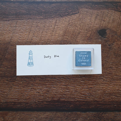 a kind of café Stamp It Colors Mini Ink Pad - Summer Blue Colors