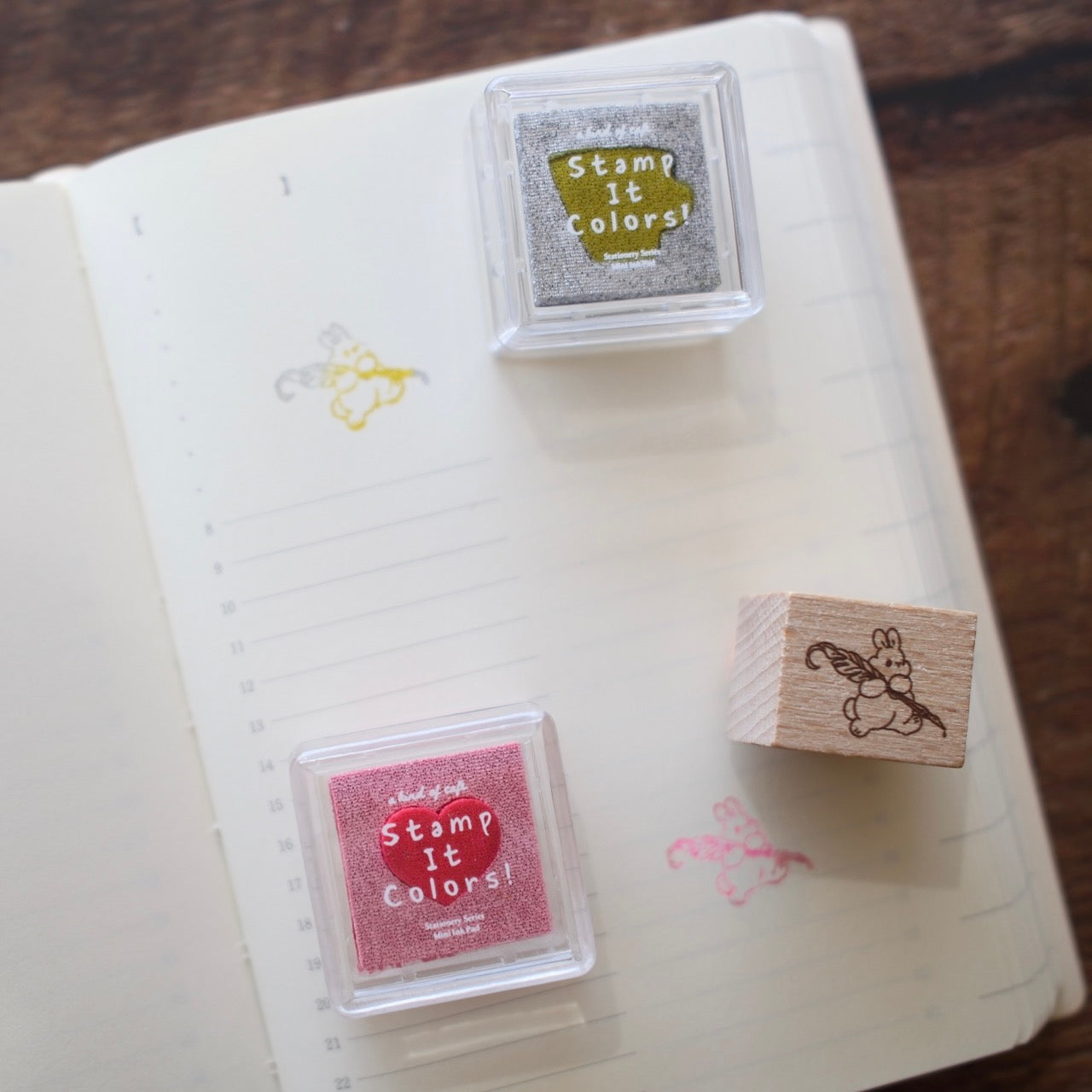 a kind of café Mini Duo-color Ink Pad - Spring/Summer Collection