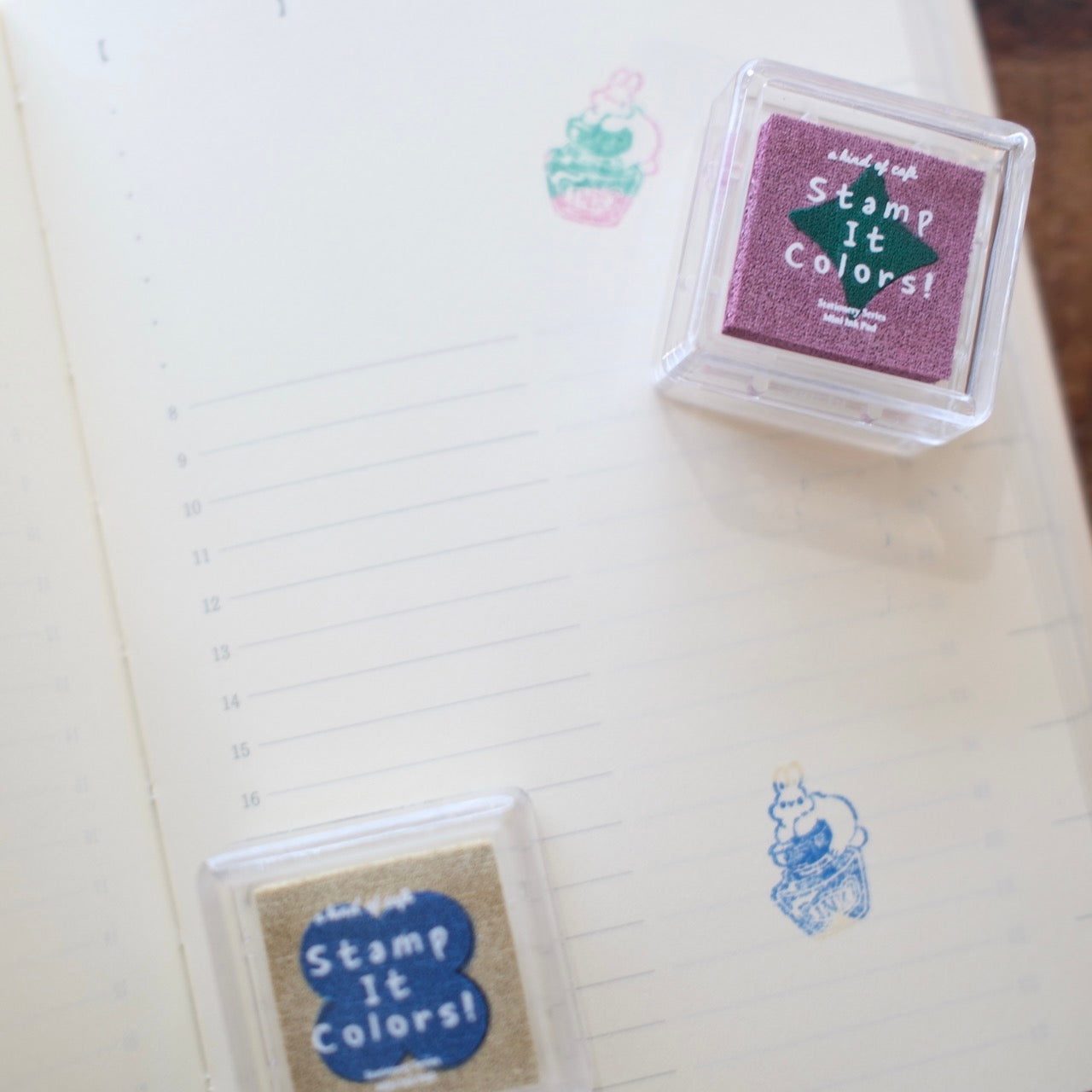 a kind of café Mini Duo-color Ink Pad - Spring/Summer Collection