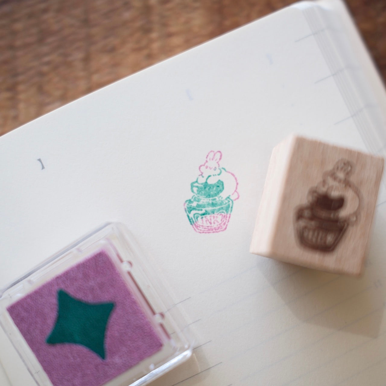 a kind of café Mini Duo-color Ink Pad - Spring/Summer Collection